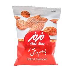 مزمز بادام درختی نمکی 80گرم